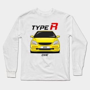 Civic EP3 Type R Yellow Long Sleeve T-Shirt